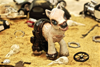Illustration for article titled The Immortan Joe My Little Pony will haunt your eternal dreams